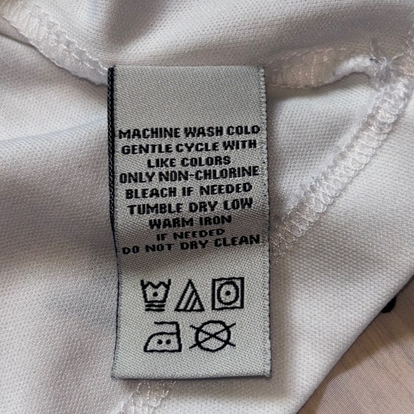 Guess Girls White & Pink Black Butterfly Sleeveless Lined High Low Hem Dress - Picture 6 of 8